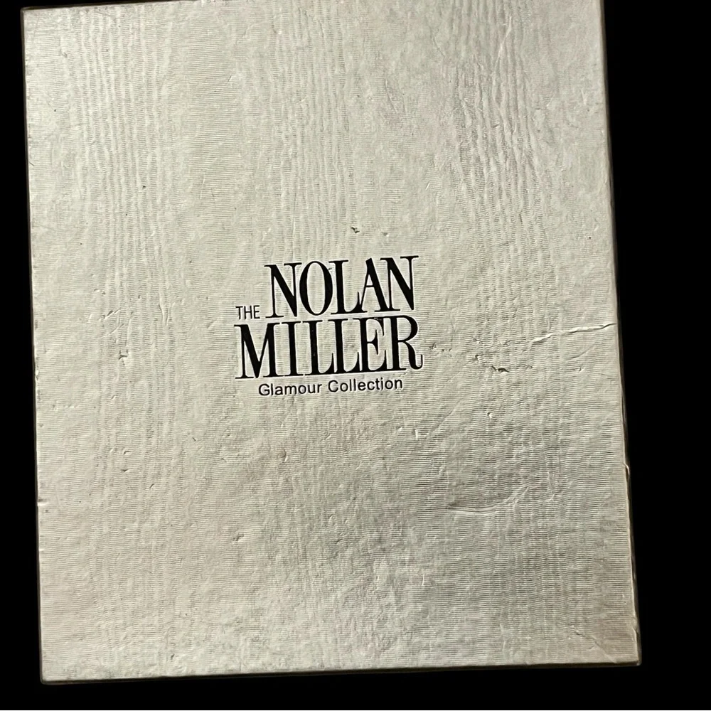 Gorgeous Nolan Miller Heart Pendant Necklace Gold Tone W/Rhinestones Signed